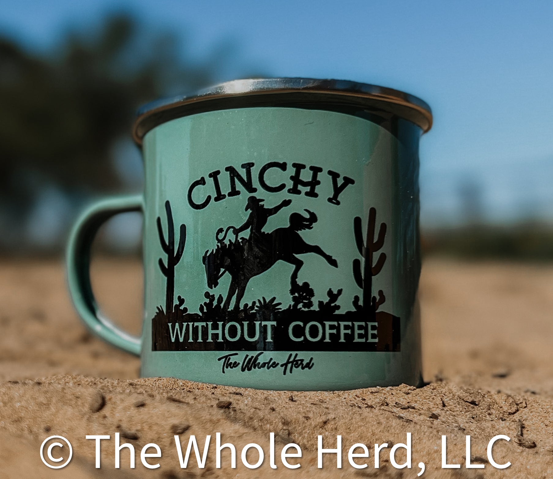 Whole Herd Broncy Before Coffee Campfire Mug CPCMBBC – Painted Cowgirl  Western Store