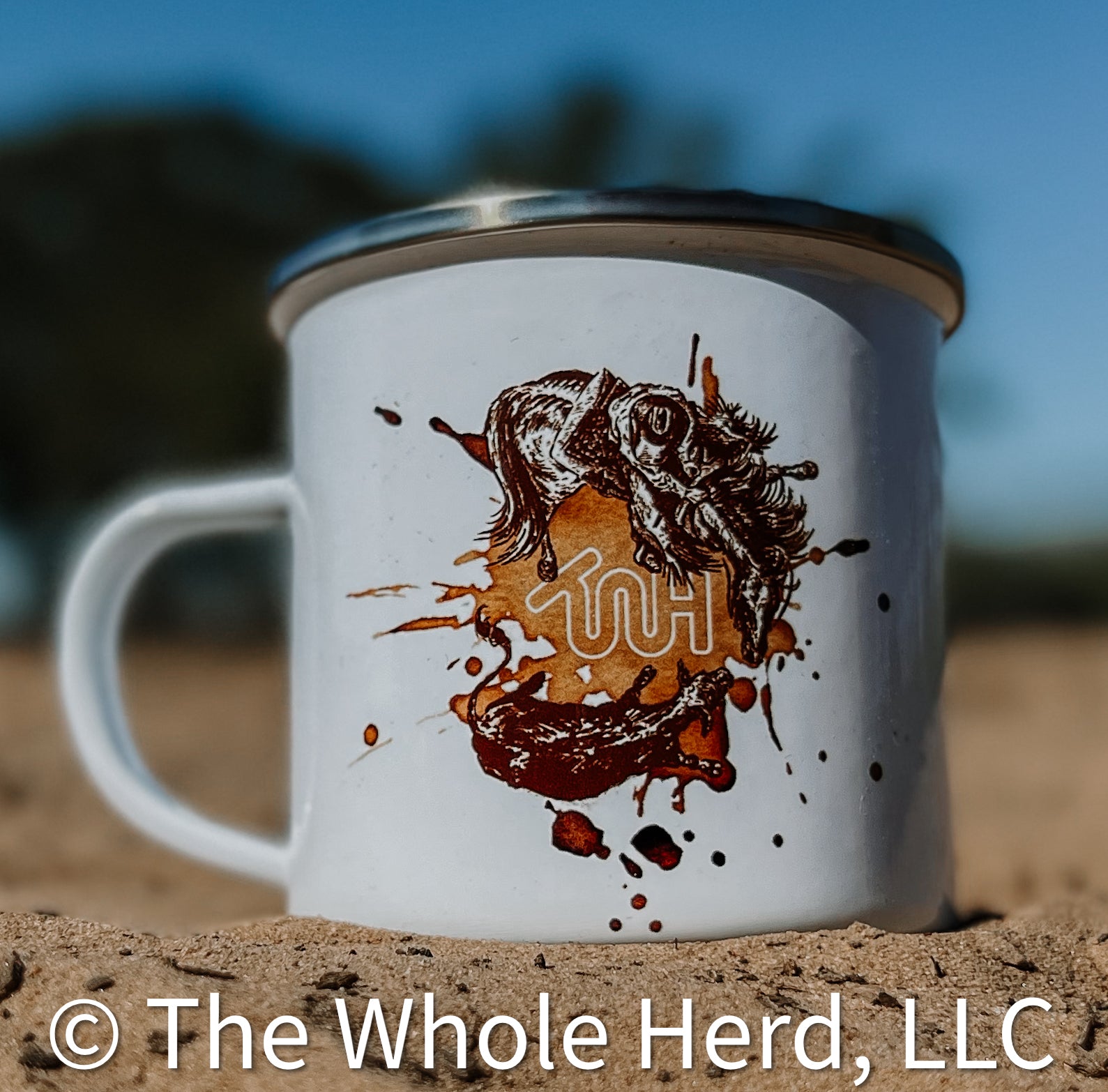 Whole Herd Broncy Before Coffee Campfire Mug CPCMBBC – Painted Cowgirl  Western Store